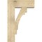 Ekena Millwork Merced Block Rough Sawn Bracket w/ Offset Brace, Douglas Fir, 8"W x 22"D x 34"H BKT0806X22X34MRC05RDF - alternate 2
